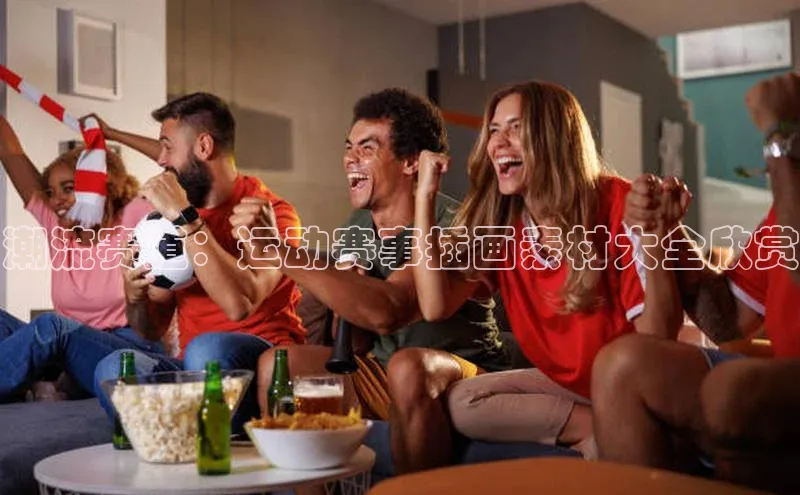 潮流赛道：运动赛事插画素材大全欣赏